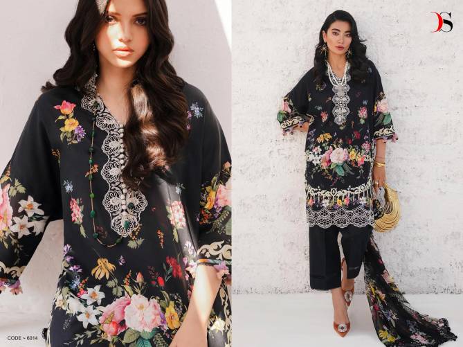 Sana Sufinaz Muzlin 24 By Deepsy Cotton Embroidered Wholesale Pakistani Suit
